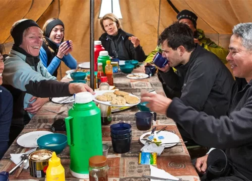 How is the food on Mount Kilimanjaro?